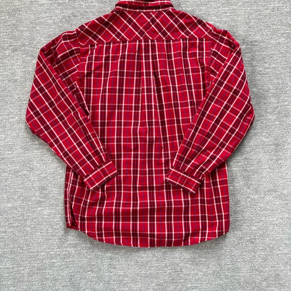 Tommy Hilfiger Red Plaid Buttondown Shirt - Picture 2 of 5